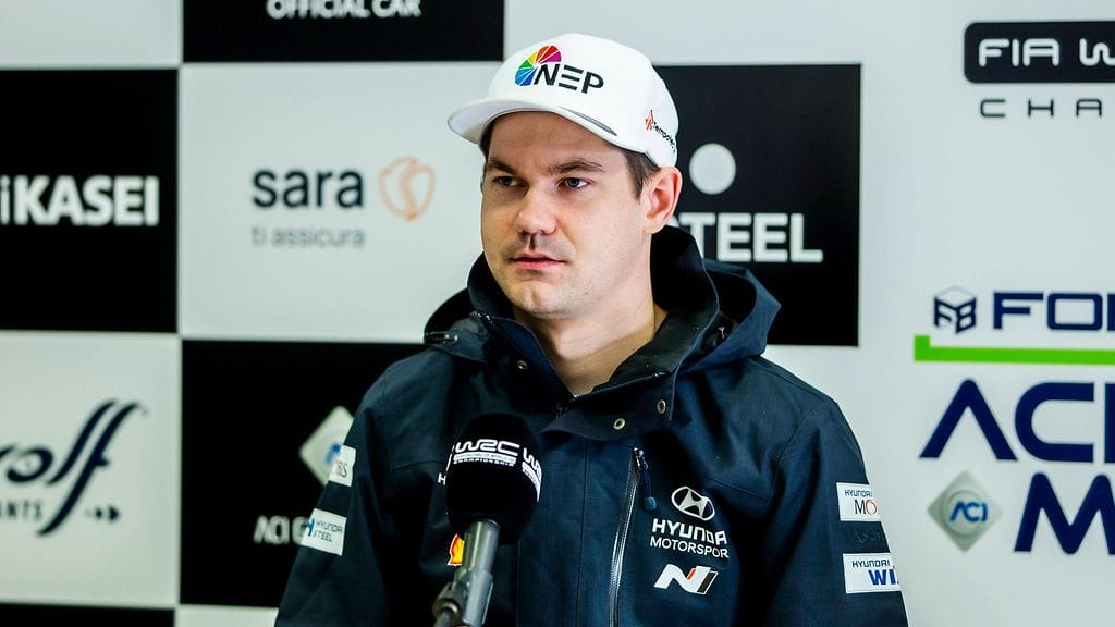 Teemu Suninen ajaa kaudella 2022 seitsemän MM-rallia Hyuandain Rally2-auton puikoissa.