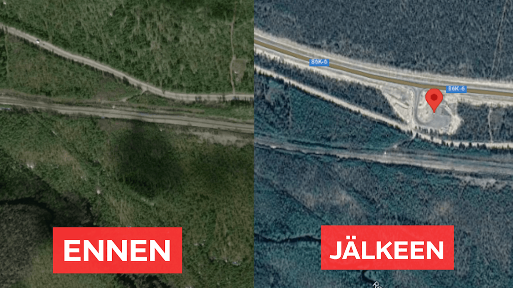 tie ennen ja jalkeen