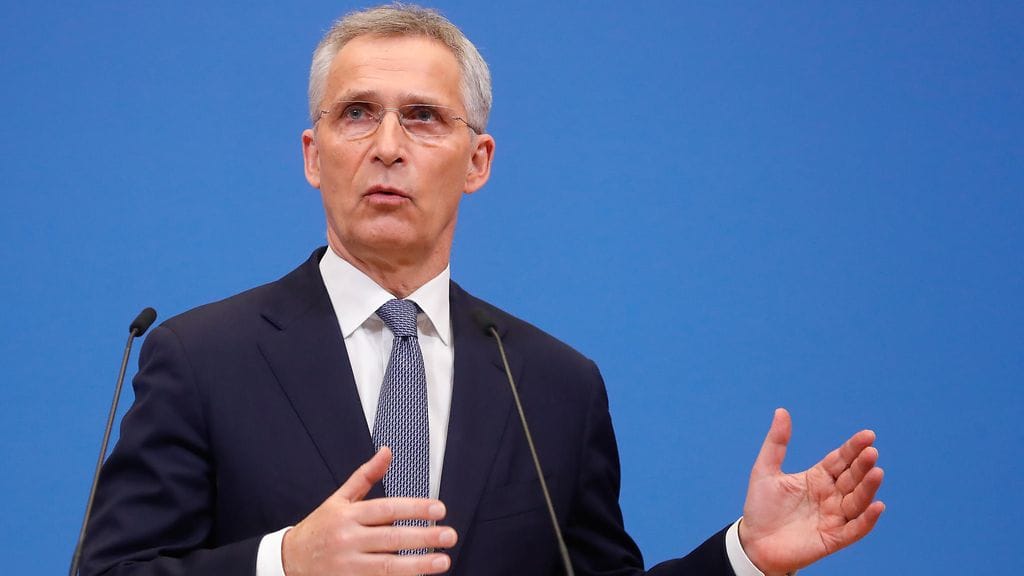 Jens Stoltenberg Brysselissä maaliskuussa 2022.