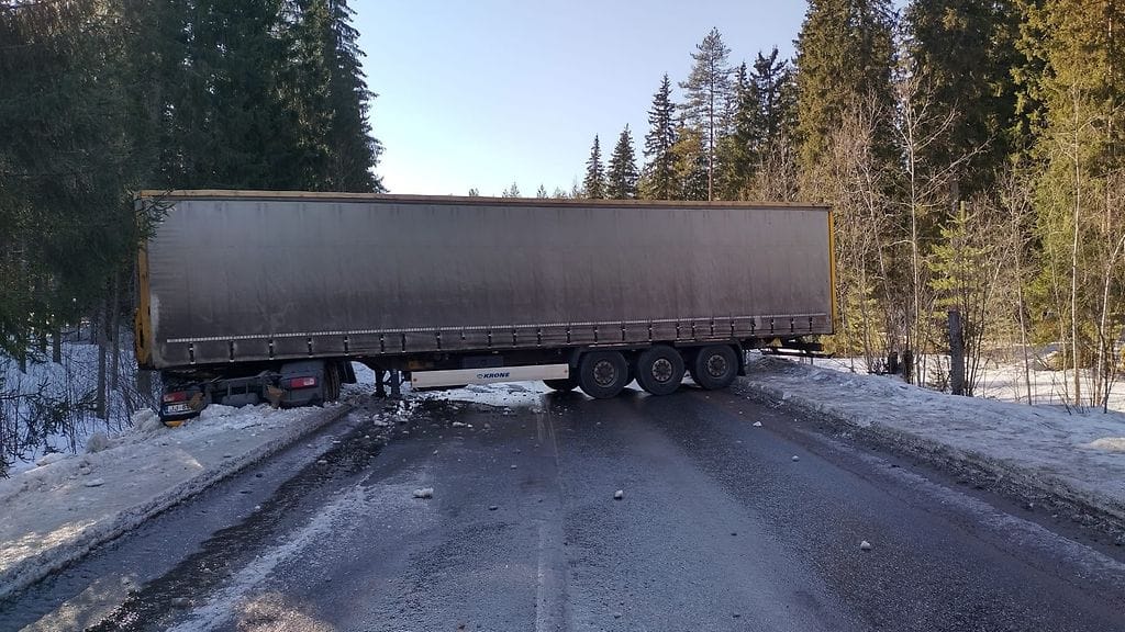Tällainen näky oli poliisin silmien edessä torstaina.