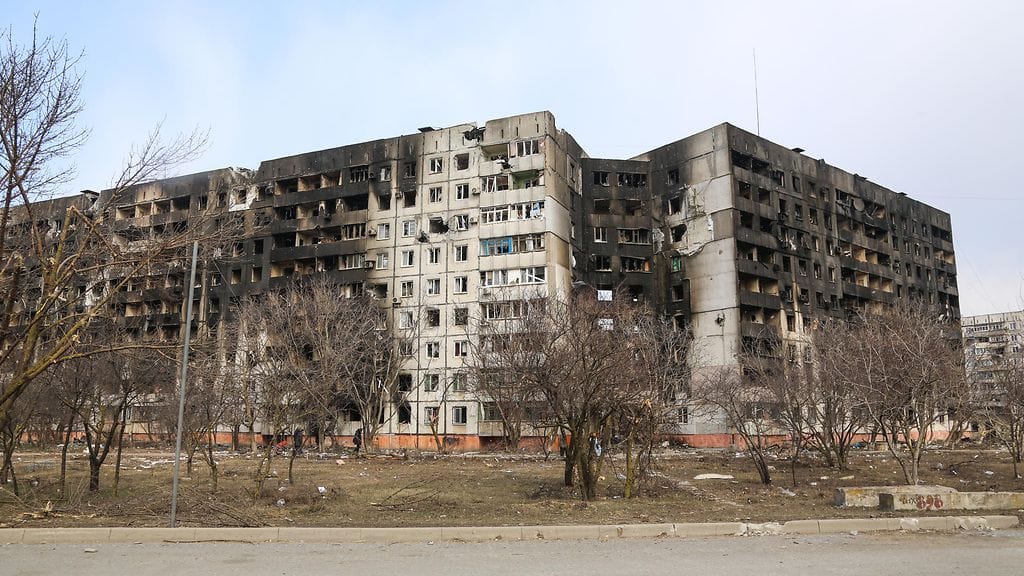 Ukraina Mariupol kerrostalo