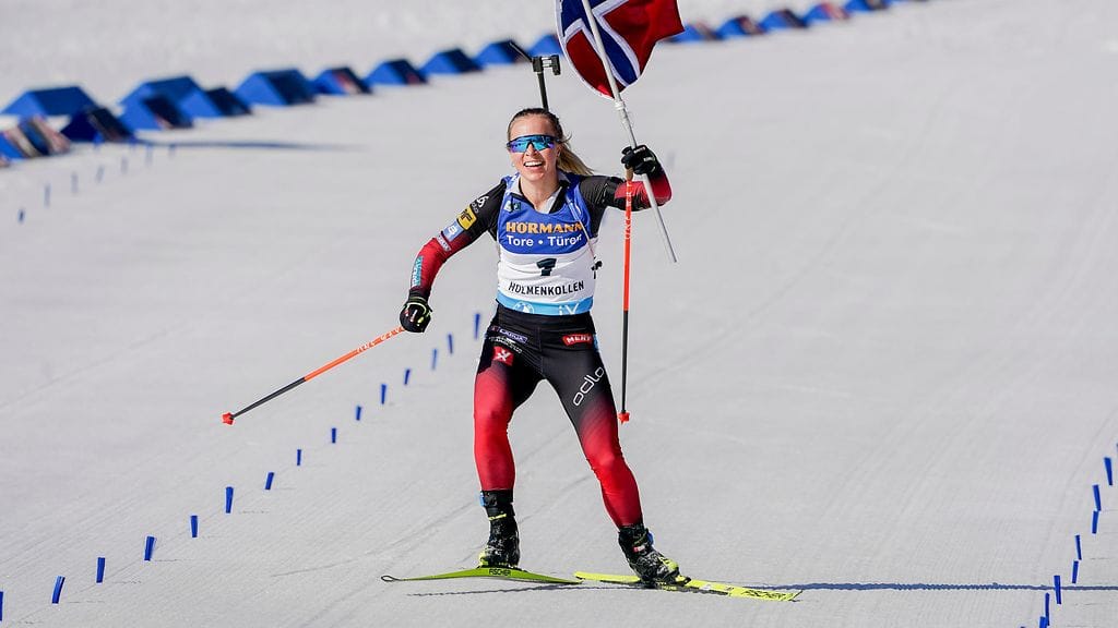 Tiril Eckhoff vei voiton kotikisassaan.