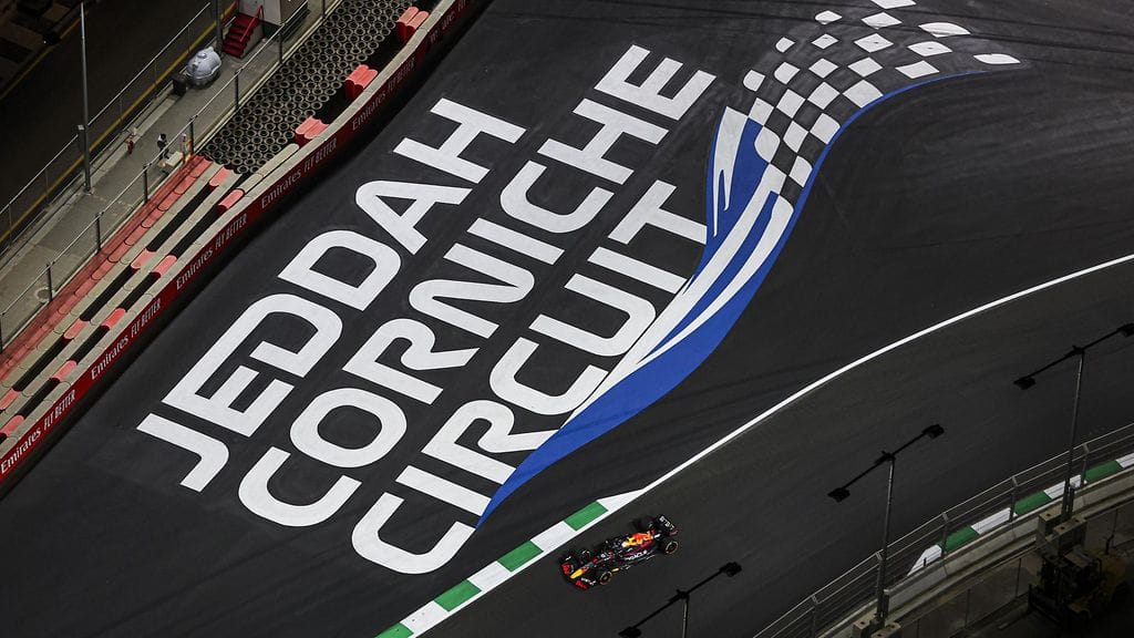 Saudi-Arabian GP:n näyttämönä toimii Jeddan katurata.