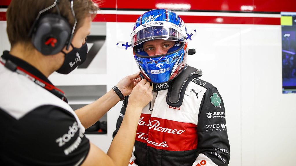 Valtteri Bottas jäi vain niukasti aika-ajojen viidennestä sijasta.