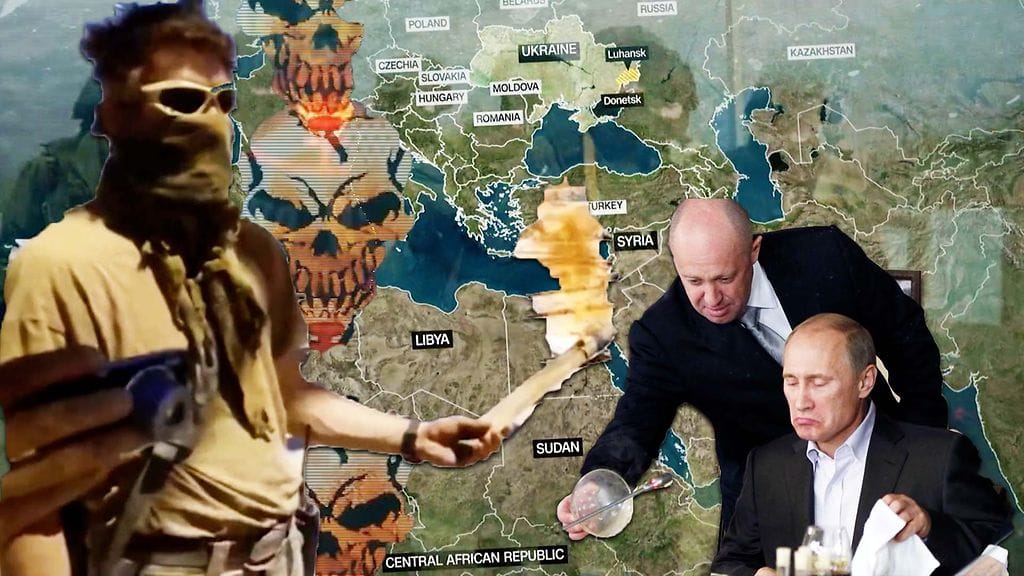 Wagner-erikoisjoukon sotilas. Ryhmän väitetään olevan Putinin henkilökohtainen armeija.