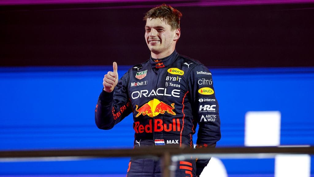 Max Verstappen avasi Saudi-Arabiassa kauden 2022 voittotilinsä.