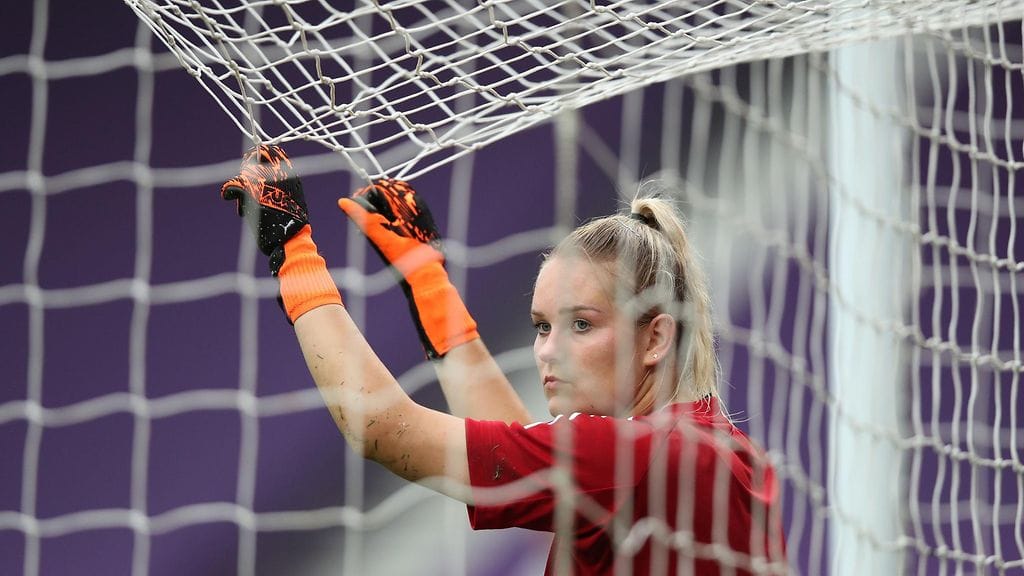 Katriina Talaslahti pelasi ennen FC Fleury 91:tä Olympique Lyonnais'n riveissä.