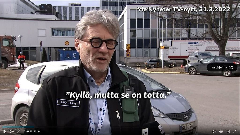 HUSin johtajaylilääkäri Markku Mäkijärven kommentit aiheuttivat ihmetystä.