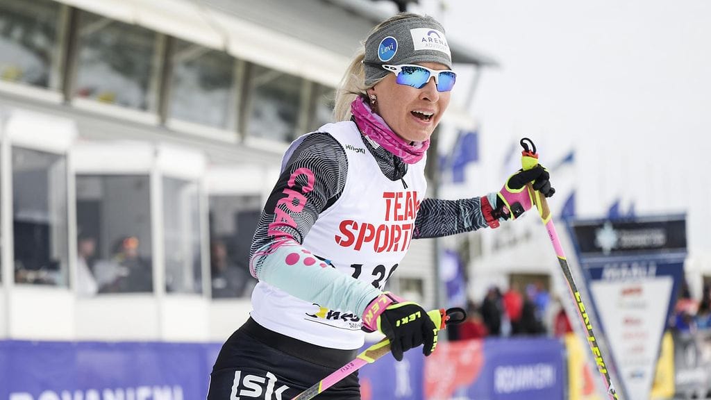 Riitta-Liisa Roponen muisteli uransa kohokohtia.