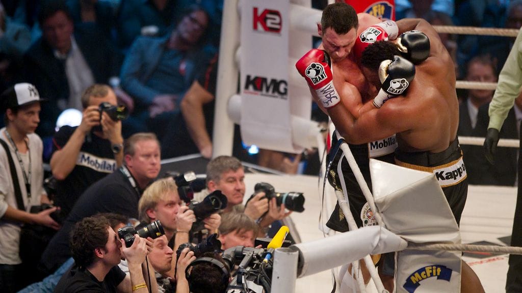 Vitali Klitshko vastaan Dereck Chisora.