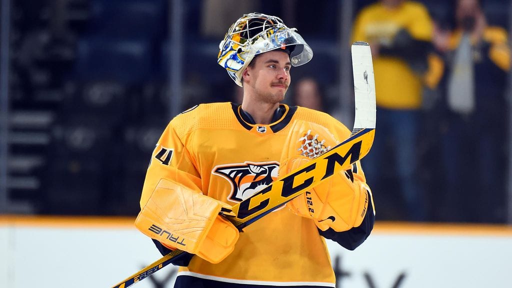 Juuse Saroksen tilanne herättää kysymyksiä NHL:ssä.