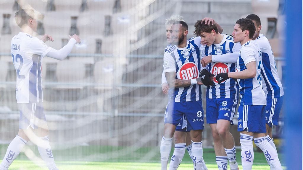 HJK voitti kauden avauksessa Hongan Casper Terhon maalilla.