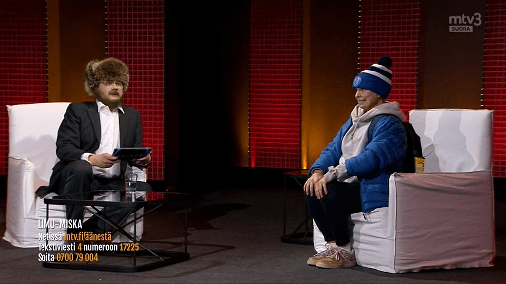 Limu-Miska osallistui Karpo Nybergin keskusteluohjelmaan.