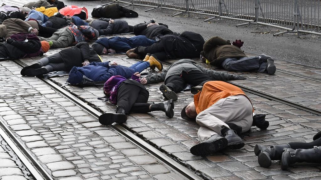 LK Venäjän suurlähetystö mielenosoitus 2