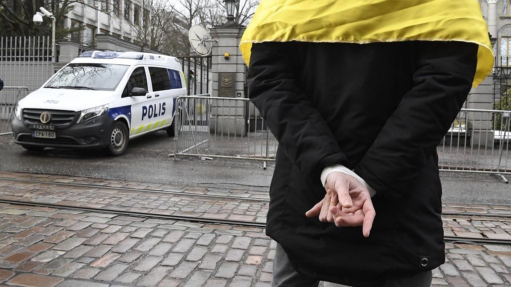 LK Venäjän suurlähetystö mielenosoitus 3