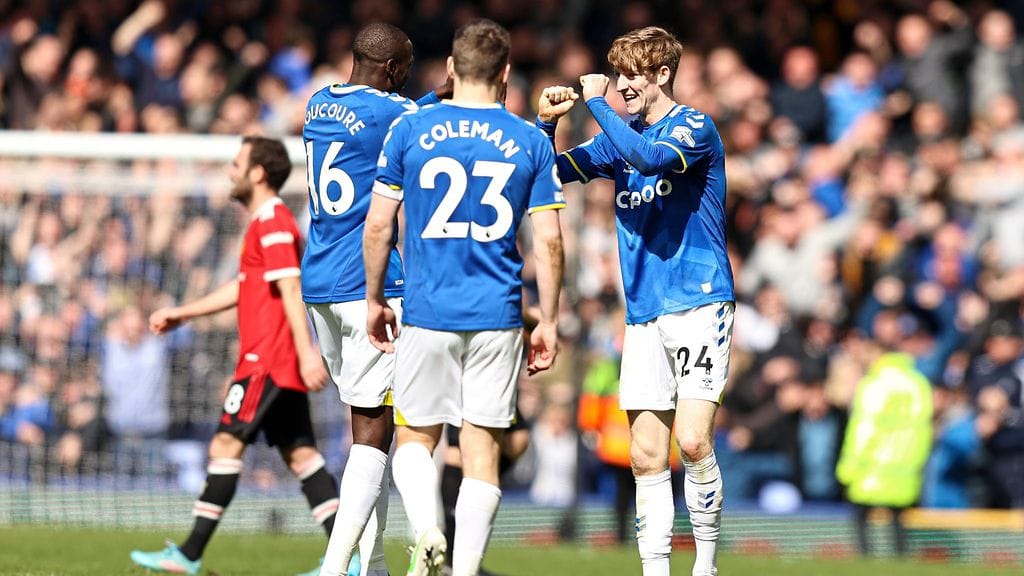 Everton kukisti Manchester Unitedin.