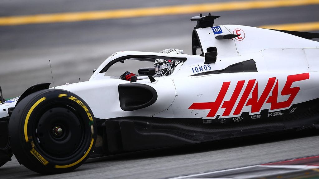 Venäläinen Nikita Mazepin ajoi Haasin F1-tallissa kaudella 2021.