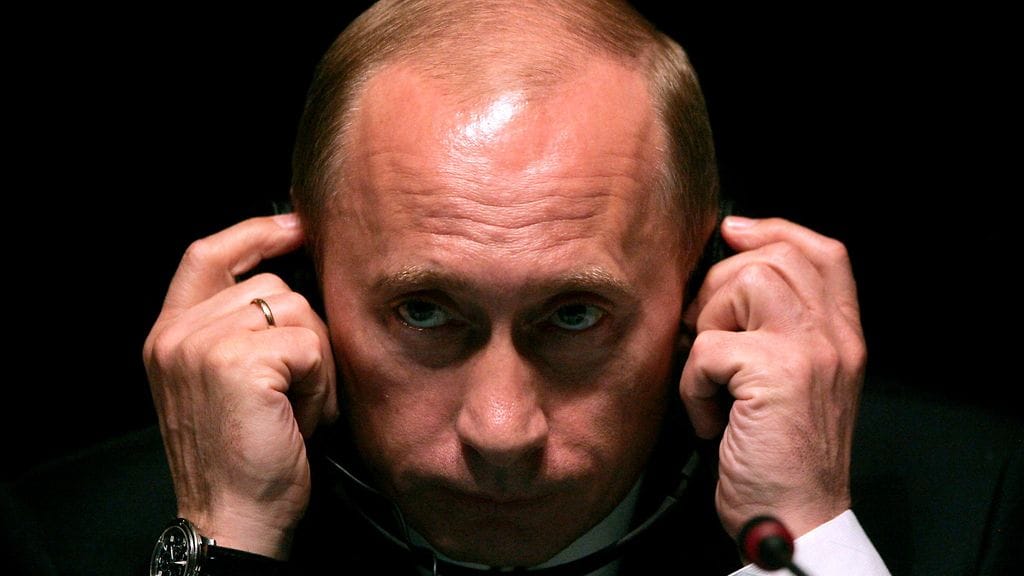 Venäjän presidentti Vladimir Putin kuvattuna vuonna 2007.