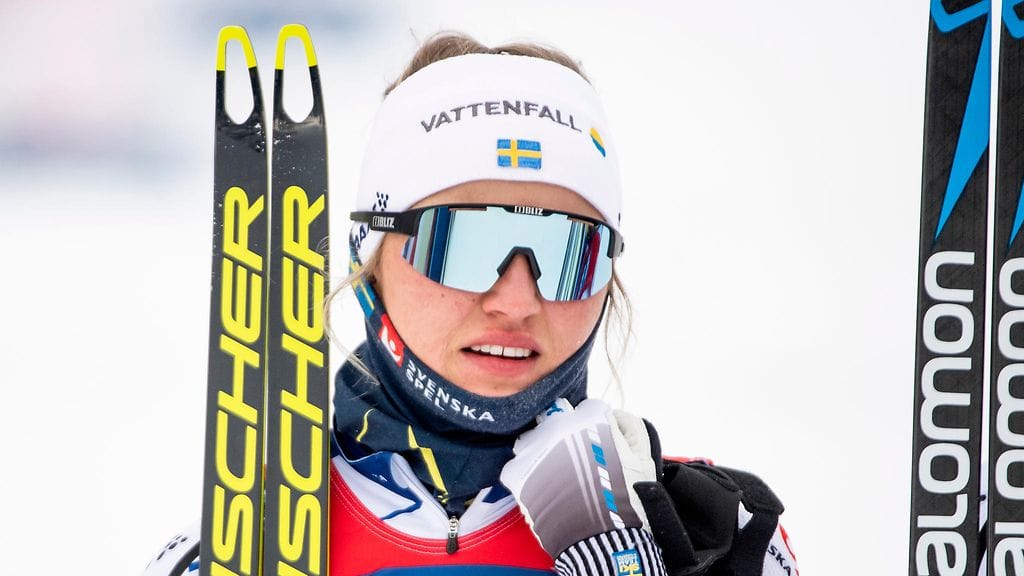 Linn Svahn joutui olemaan sivussa koko olympiatalven.