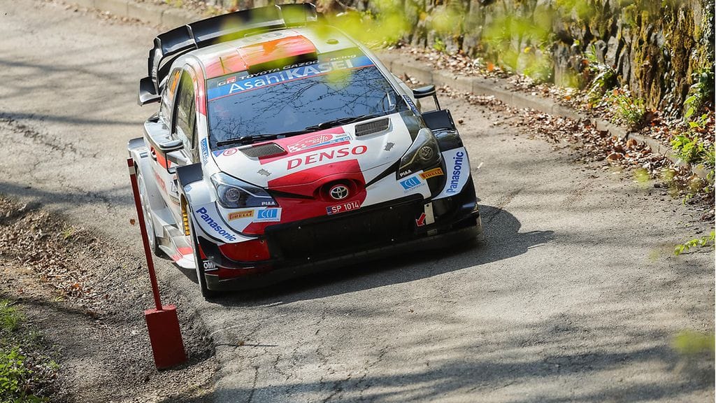 Kalle Rovanperä Kroatian MM-rallissa vuosi sitten.