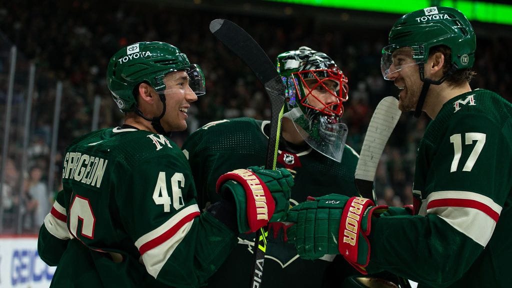 Jared Spurgeon latasi Minnesotalle jatkoajalalla 5-4-voiton San Josesta.