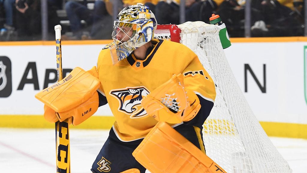 Juuse Saros on urakoinut runkosarjassa.