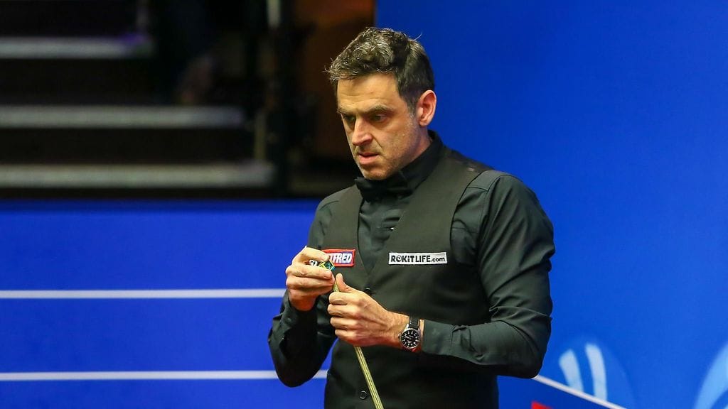 Ronnie O'Sullivan on kuusinkertainen snookerin maailmanmestari.