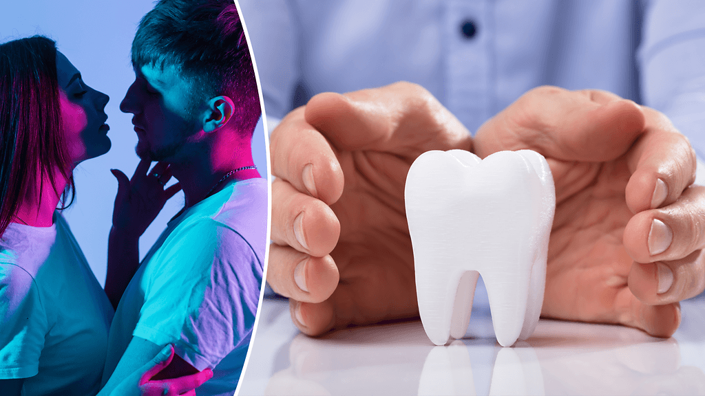 Kariesbakteerit leviävät syljen välityksellä, mutta aikuisilla niitä on suussaan todennäköisesti jo omasta takaa. Kuvituskuva.