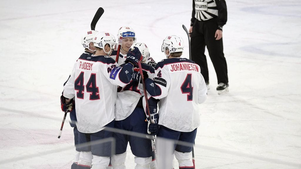 Norja on juhlinut kahdesti johto-osumaa Leijonia vastaan.