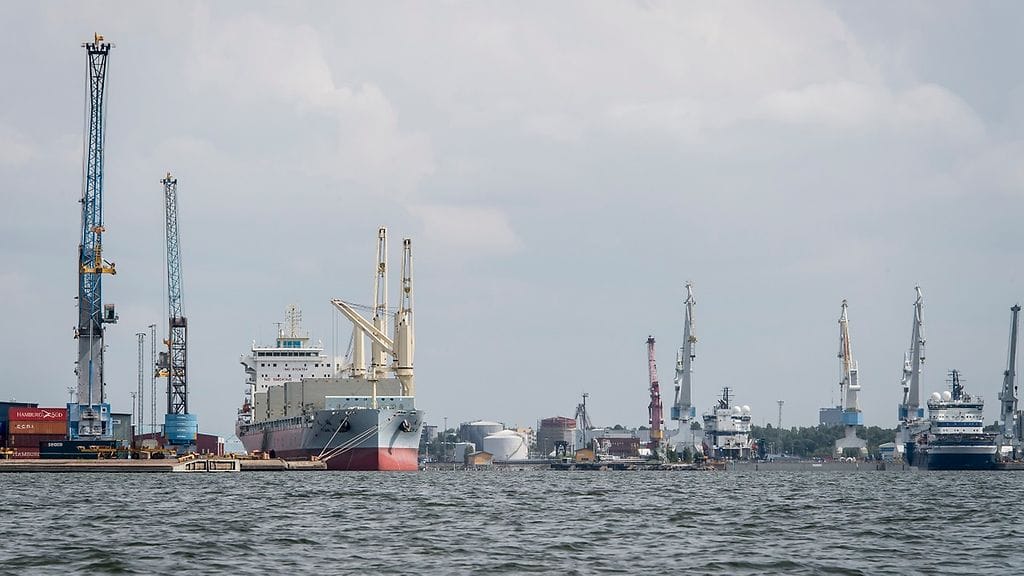 Rauman satama heinäkuussa 2016.