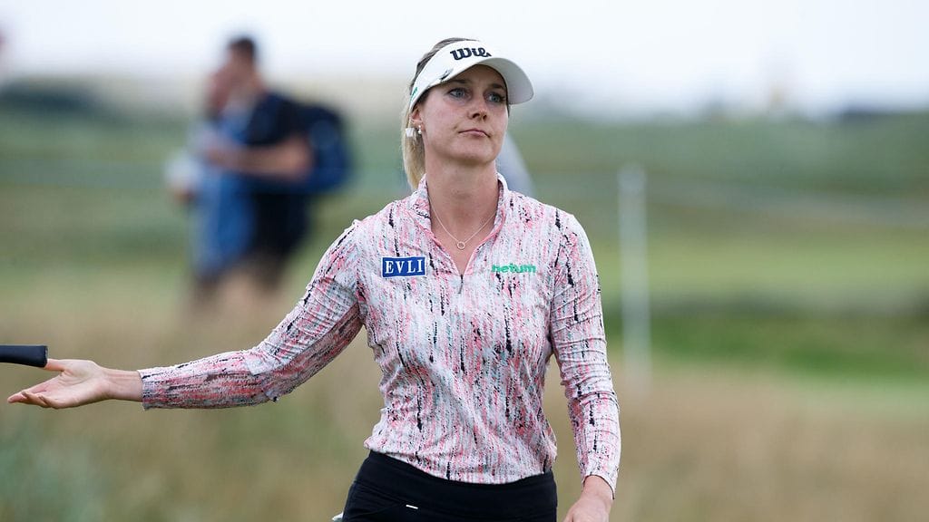 Sanna Nuutinen on hyvissä asemissa ennen neljättä kierrosta.