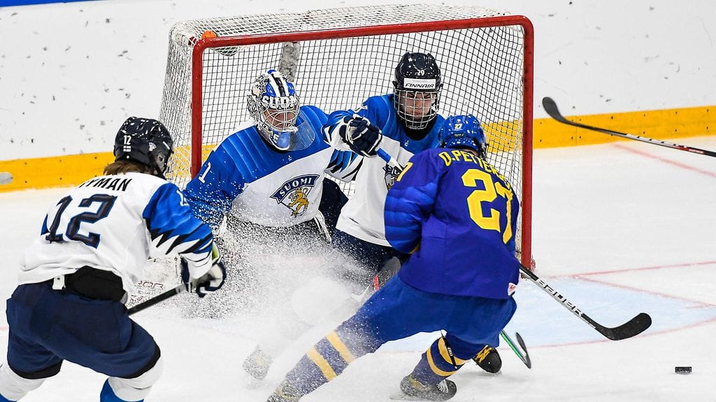 Pikkuleijonat hävisi Ruotsille MM-jäällä.