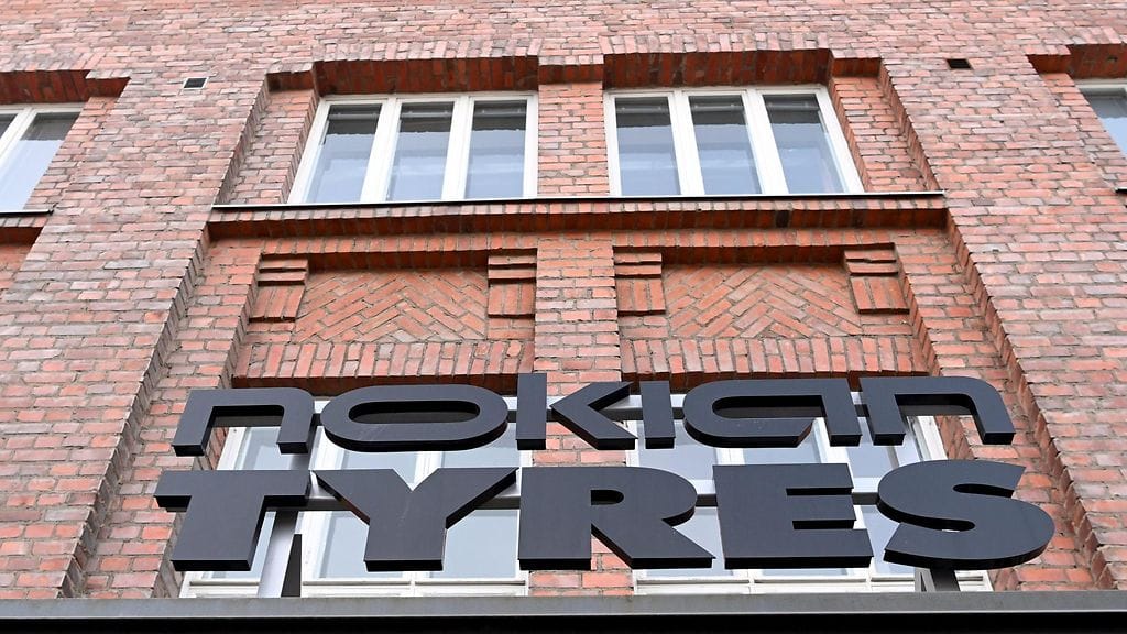 Rengasvalmistaja Nokian Renkaiden pääkonttori Nokialla 29. maaliskuuta.