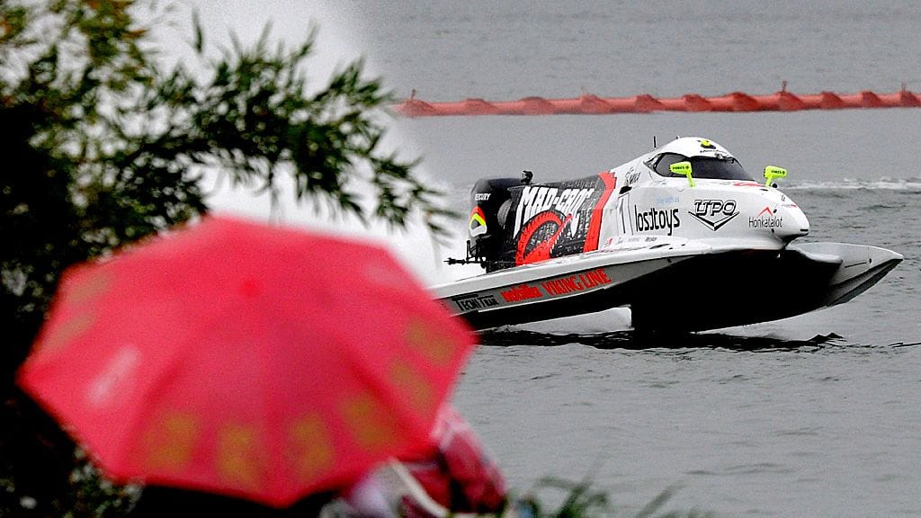 Sami Seliö vauhdissa.