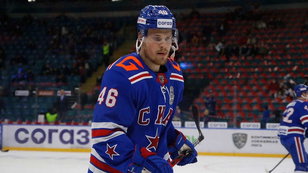 Mikko Lehtonen SKA:n paidassa viime maaliskuussa.