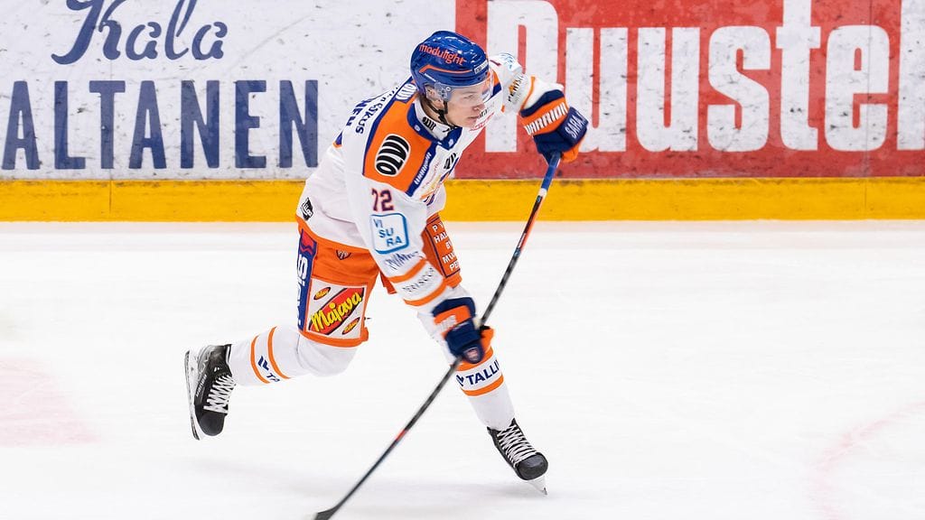 Santtu Kinnunen oli Tapparan runkosarjan tehokkain puolustaja.