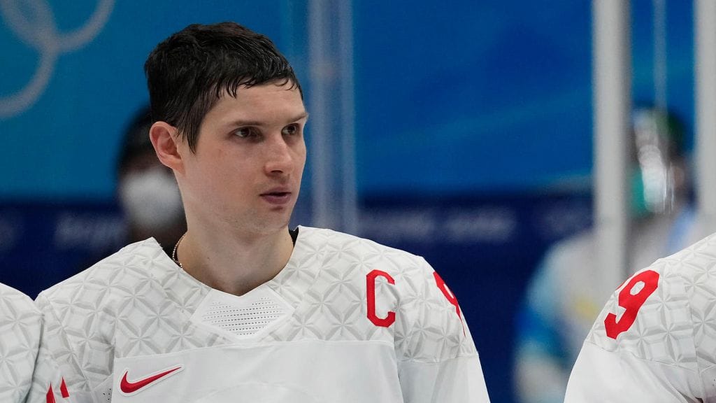 Vadim Shipatshov toimi Venäjän olympiakomitean joukkueen kapteenina Pekingin talviolympialaisissa.