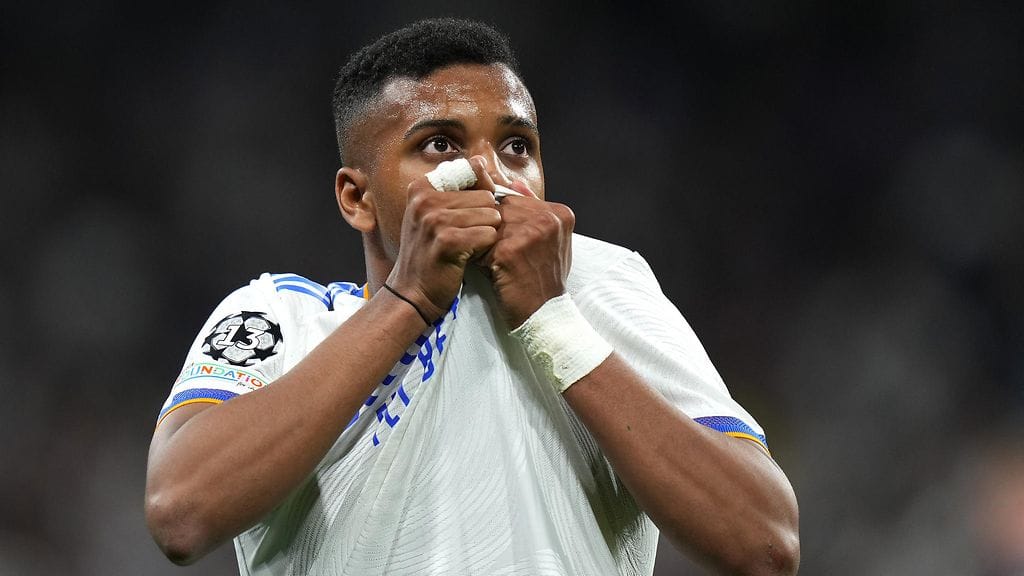Rodrygo nosti Real Madridin jatko-otteluun Manchester Cityä vastaan.