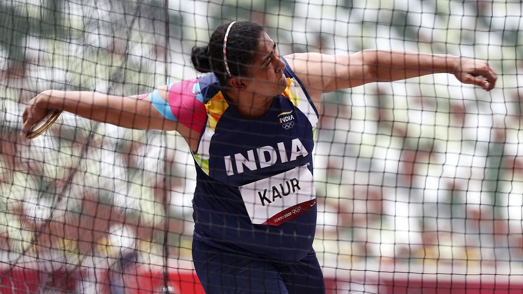 Intian Kamalpreet Kaur kärähti dopingista.