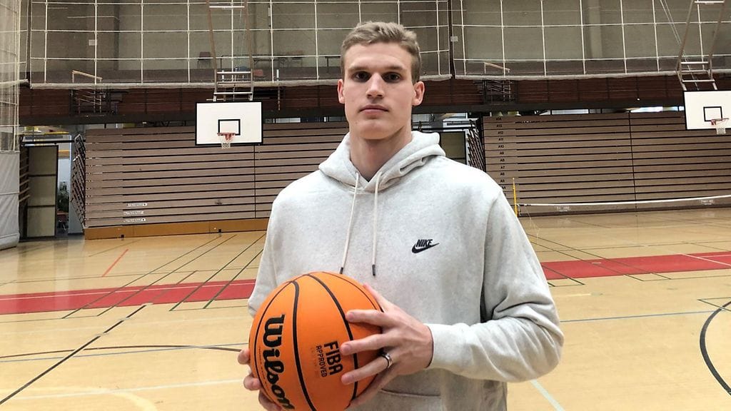 Lauri Markkanen Jyväskylässä 4. toukokuuta 2022.