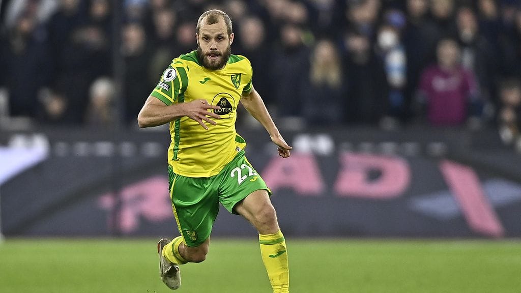 Teemu Pukki on pelannut Norwichissa vuodesta 2018 lähtien.