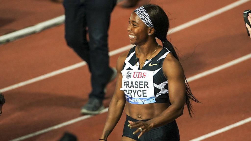 Shelly-Ann Fraser-Pryce paineli ylivoimaiseen voittoon Keniassa.