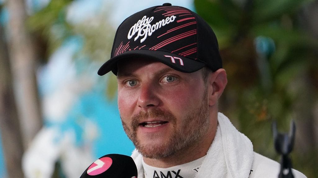 Valtteri Bottas sai hikoilla kunnolla Miamin GP:n aika-ajoissa.