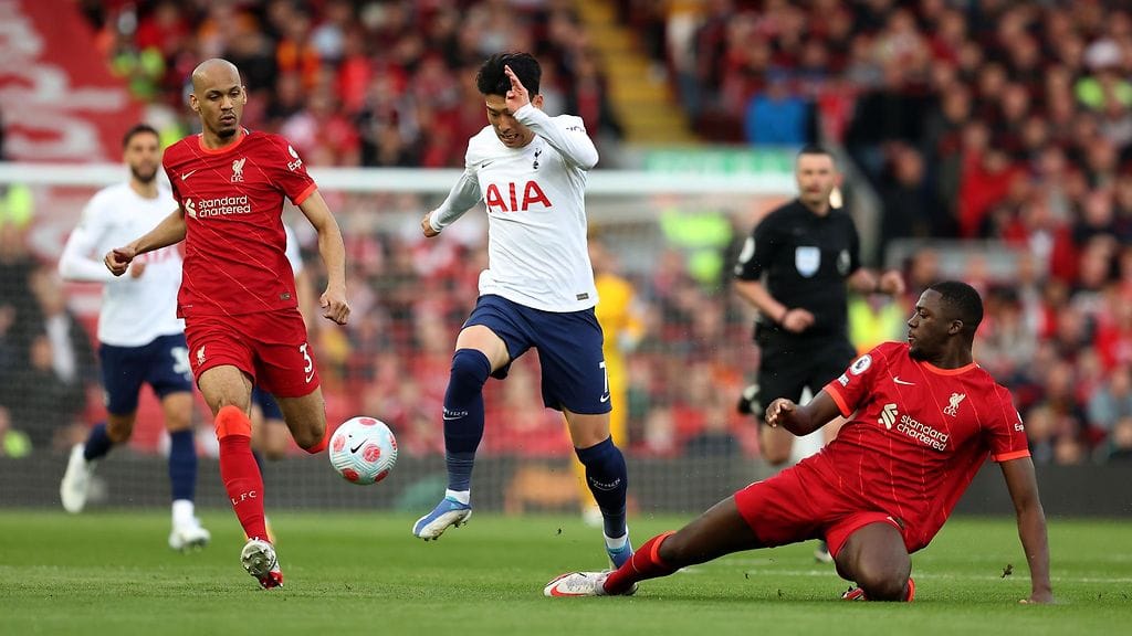 Liverpool kärsi pistemenetyksen Tottenhamia vastaan.