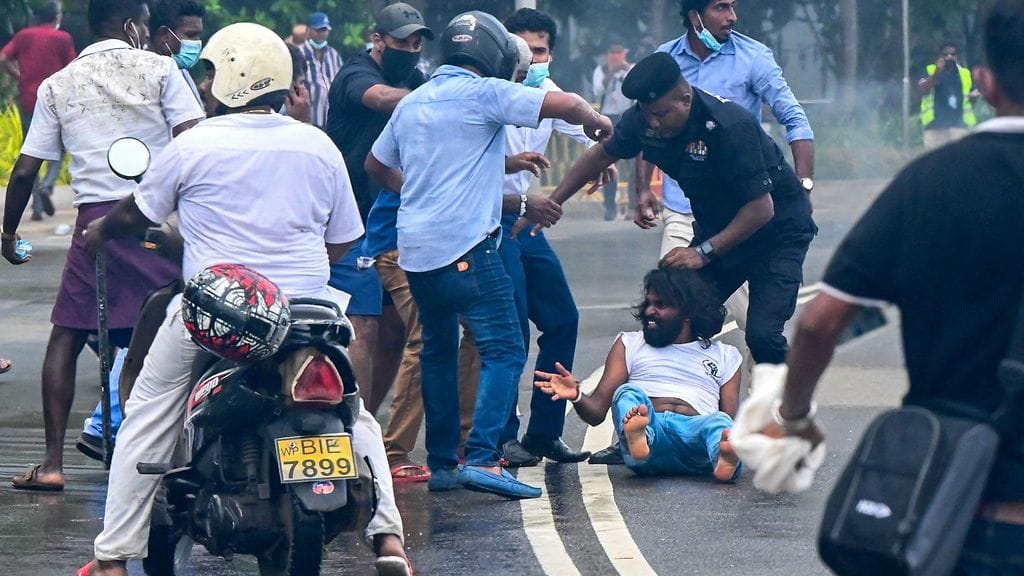 LK 090522 Sri Lanka levottomuuus