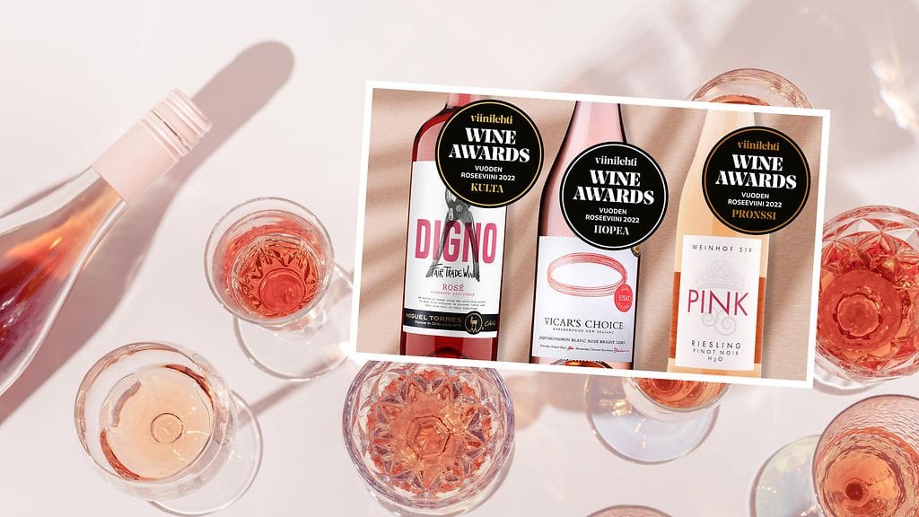 Viinilehti kruunasi vuoden parhaat roseeviinit 2022.