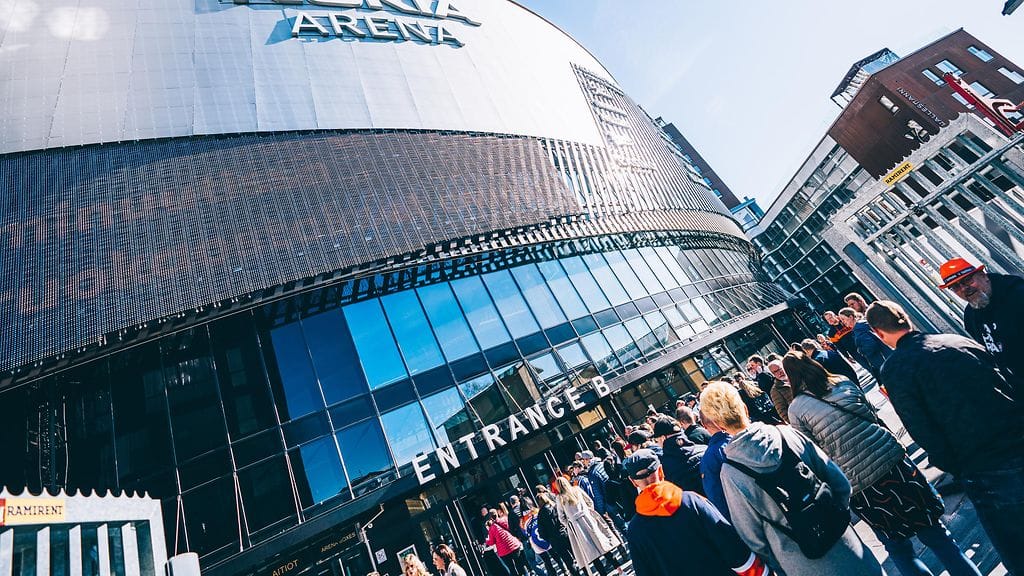 Uudenkarhea Nokia Arena toimii Leijonien kotikisojen päänäyttämönä.