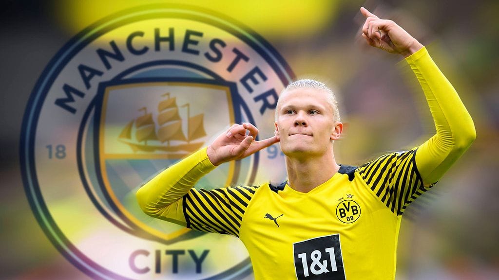Erling Braut Haaland siirtyy Dortmundista Manchester Cityyn.
