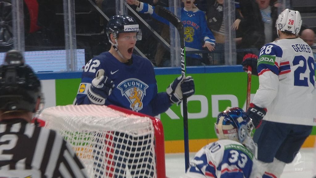 Harri Pesonen avasi maalihanat Norjaa vastaan.