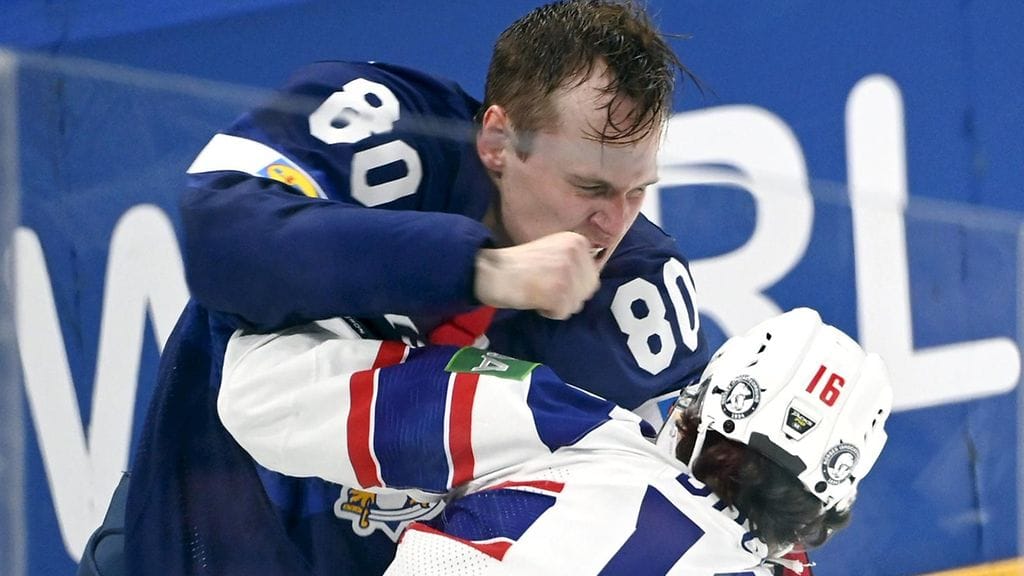 Suomen Saku Mäenalanen ja Norjan Magnus Henriksen kävivät perjantaina nyrkkitappelun.
